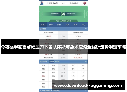 今夜德甲密集赛程压力下各队体能与战术应对全解析走势观察前瞻